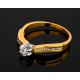 Изысканное золотое кольцо с бриллиантами 0.36ct Артикул: 300117/1