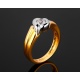 Золотое кольцо с бриллиантом 0.30ct Артикул: 300317/4