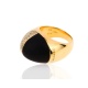 Необычное золотое кольцо с бриллиантами 0.55ct Calgaro