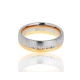 Матовое золотое кольцо с бриллиантами 0.15ct