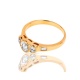 Достойное золотое кольцо с бриллиантами