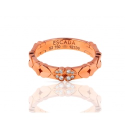 Романтичное золотое кольцо с бриллиантами Escada