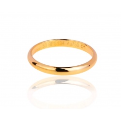Обручальное золотое кольцо Cartier
