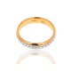 Элегантное золотое кольцо с бриллиантами
