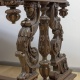 Антикварный стол с фигурами нимф