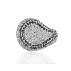 Роскошное кольцо с бриллиантами 6.33ct.