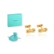 Красивые золотые запонки Tiffany&Co