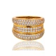Золотое кольцо с бриллиантами 1.78ct Chopard La Strada