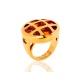 Яркое кольцо с цветными камнями Cartier Pasha Multi-Gem