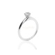 Помолвочное платиновое кольцо с бриллиантом Tiffany