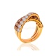 Модное кольцо с бриллиантами 2.65ct Leo Pizzo