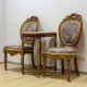 Пара стульев и столик в стиле Луи 15
