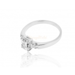 Шикарное кольцо с бриллиантами 1.17ct