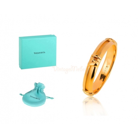 Превосходное золотое кольцо Tiffany&Co Atlas