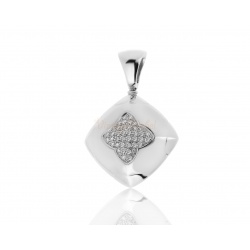 Золотой кулон с бриллиантами 0.60ct Bvlgari