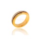 Стильное золотое кольцо с бриллиантами Piaget
