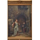 Картина "Перед дверью" ( Лот MH 1273 )