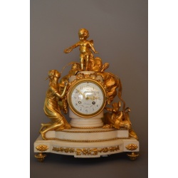 Часы "Ангел с венком" ( Лот MH 1578 )