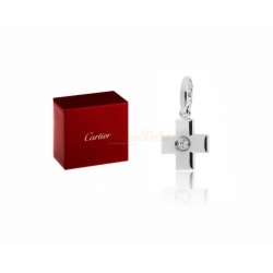 Кулон - крест с бриллиантом Cartier