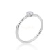 Платиновое кольцо с бриллиантом 0.17ct Tiffany&Co