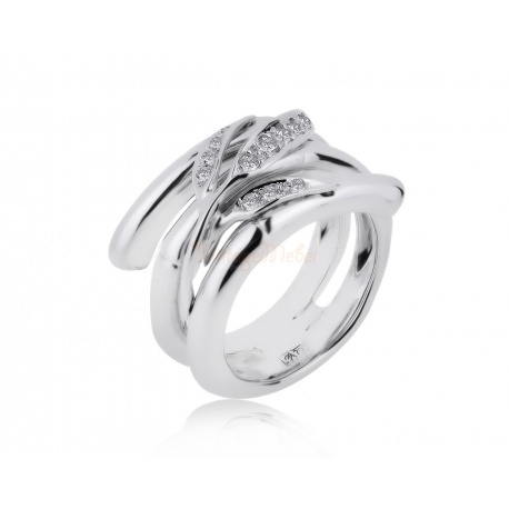 Золотое кольцо с бриллиантами 0.24ct Carrera y Carrera