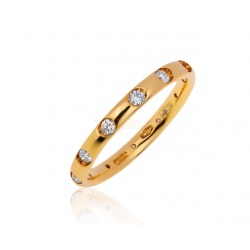 Золотое кольцо с бриллиантами 0.28ct Pomellato