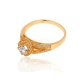 Золотое кольцо с бриллиантами 0.42ct Mauboussin