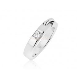 Золотое кольцо с бриллиантом 0.25ct Chaumet Liens