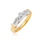 Золотое кольцо с бриллиантами 0.29ct