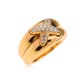 Золотое кольцо с бриллиантами 0.56ct Chaumet Liens