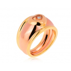 Золотое кольцо с бриллиантом 0.04ct