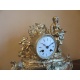  Антикварные каминные часы ( Лот AL 2400 )